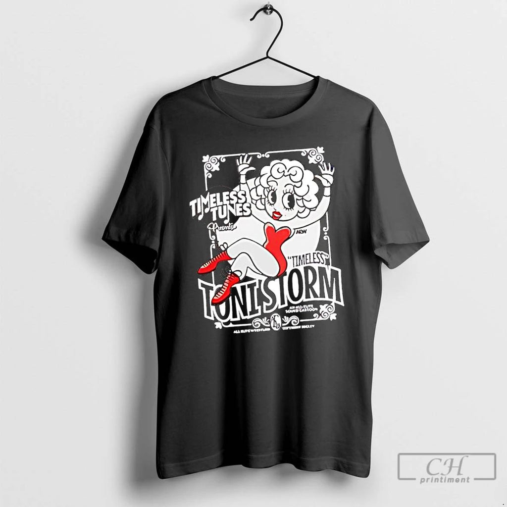 Classic Toni Storm In Her Timeless Tunes Hollywood Glamor T Shirts