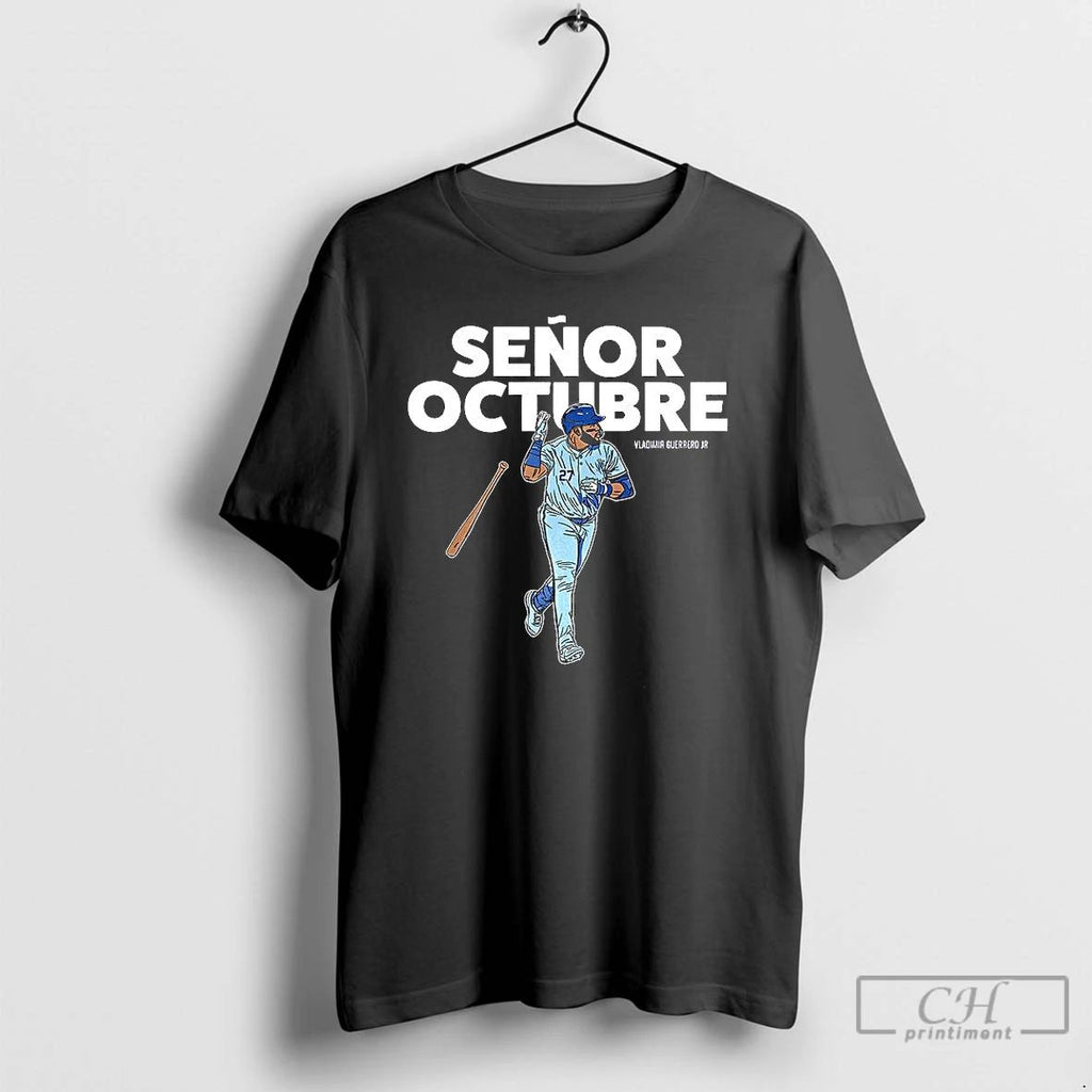 Classic Vladimir Guerrero Jr Toronto Blue Jays Baseball Senor Octubre T Shirts