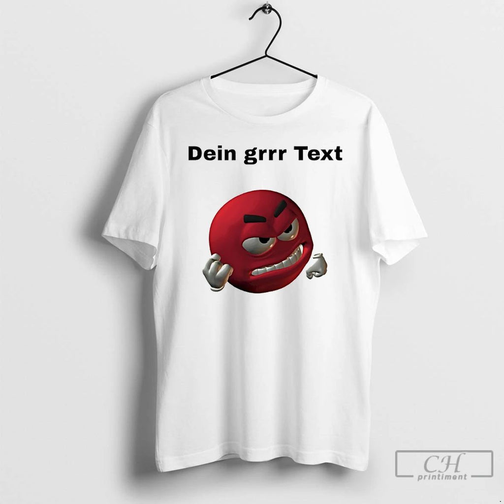 Classic Dein Personalisierbares Grr Text T Shirts