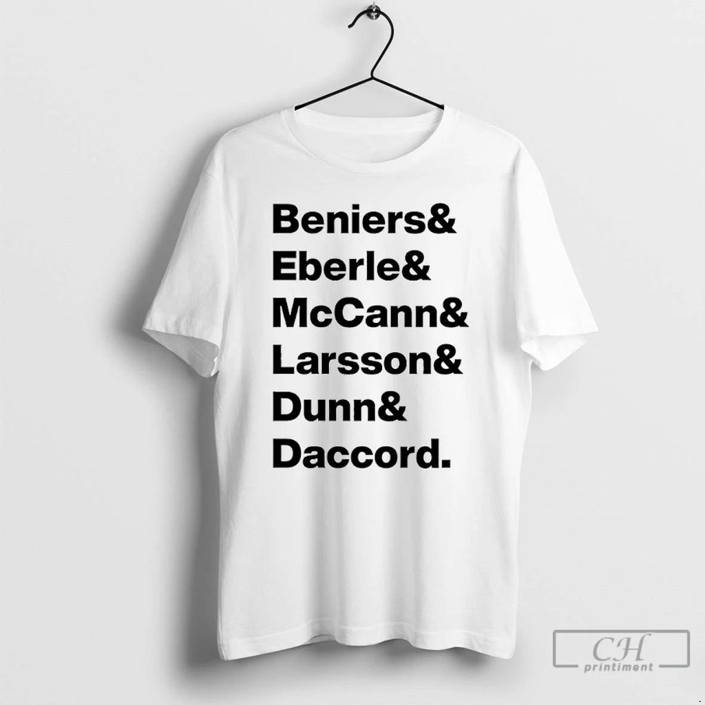 Classic Beniers Eberle Mccann Larsson Dunn Daccord T Shirts