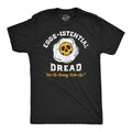 Mens Funny T Shirts Eggs Istential Dread Sarcastic Food Graphic Novelty Tee for