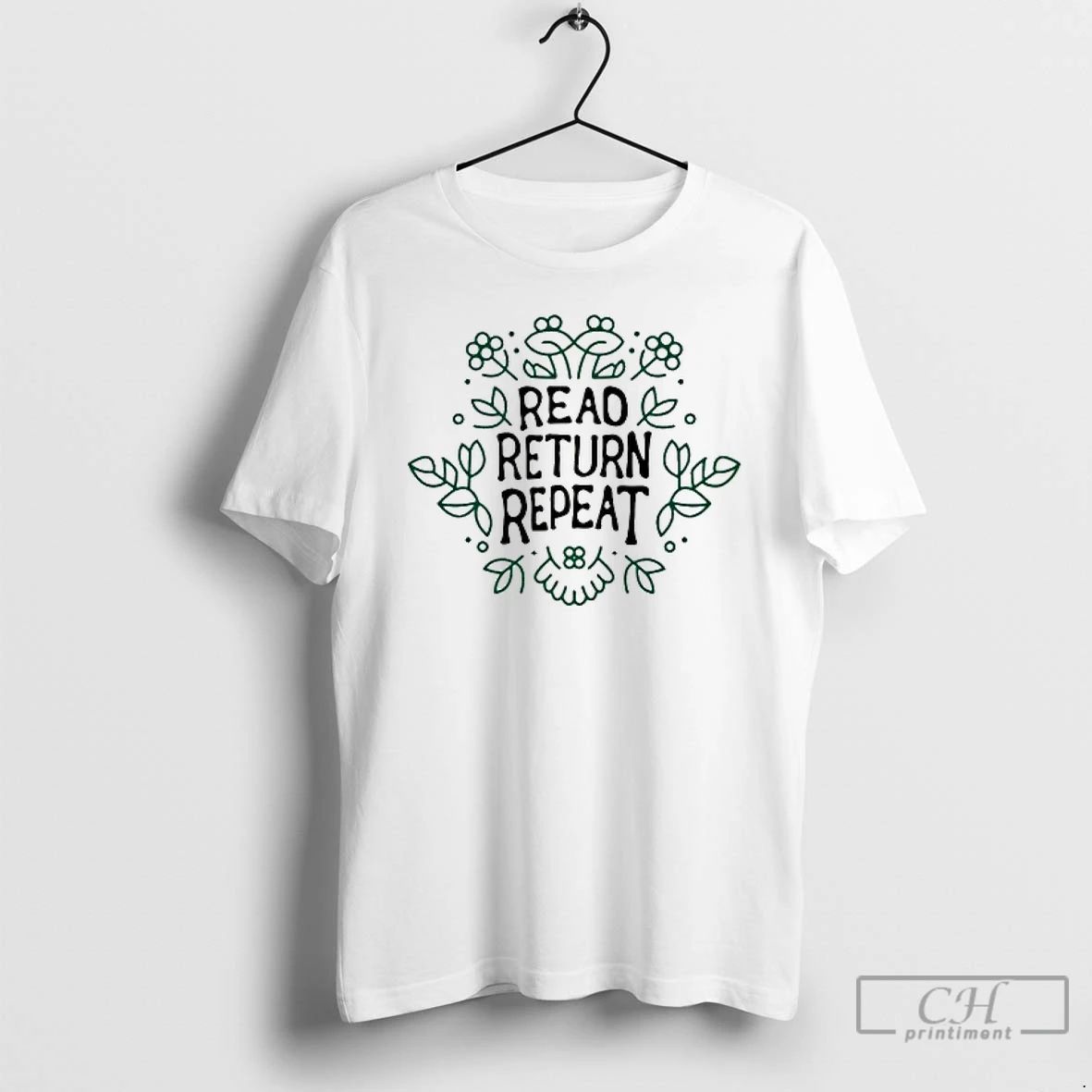 Classic Marie Moreau Read Return Repeat T Shirts