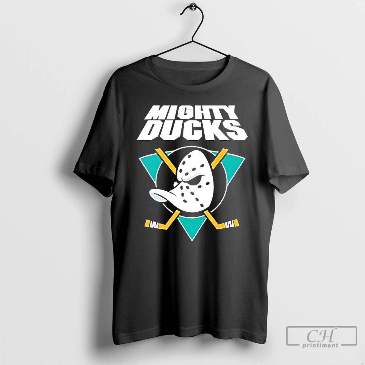Classic Mighty Anaheim Ducks Logo T Shirts