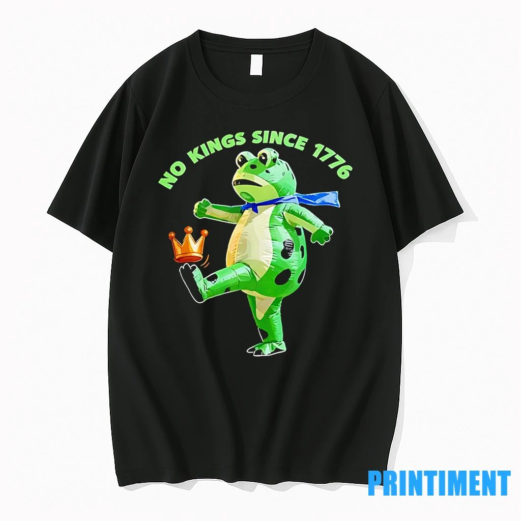 Top No Kings Since 1776 Portland Frog Protest Resist Tshirts Sweater