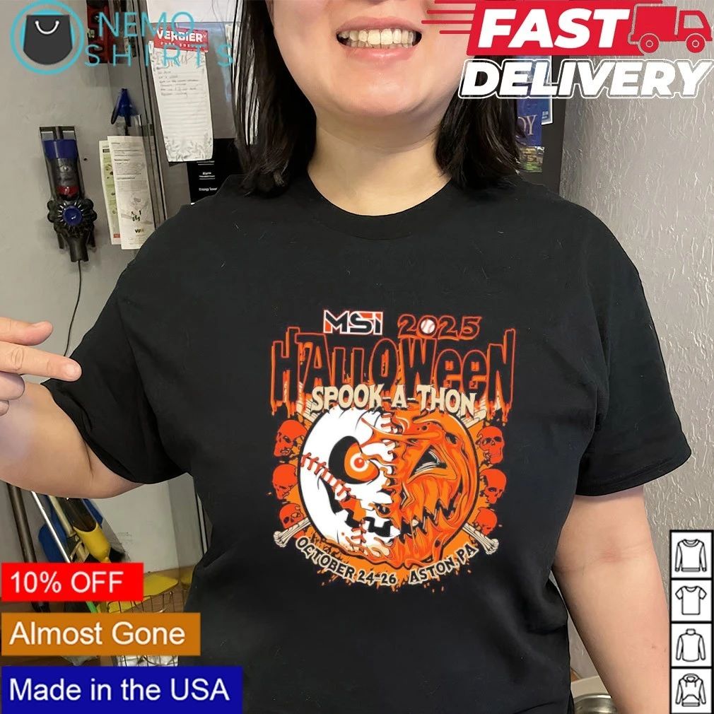 MSI Halloween Spook A Thon Tournament 2025 shirt