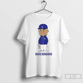 Classic Peanuts X Dave Roberts Los Angeles Dodgers Baseball T Shirts