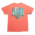 Buc-ee’s Float Texas Rivers T Shirt Mens M Coral Beaver Graphic