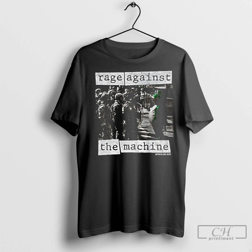 Classic Vintage Activist Portland Frog 2025 Rage Against The Machine