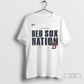 Officials Boston Red Sox Nation 2025 Mlb Postseason Baseball T Shirt