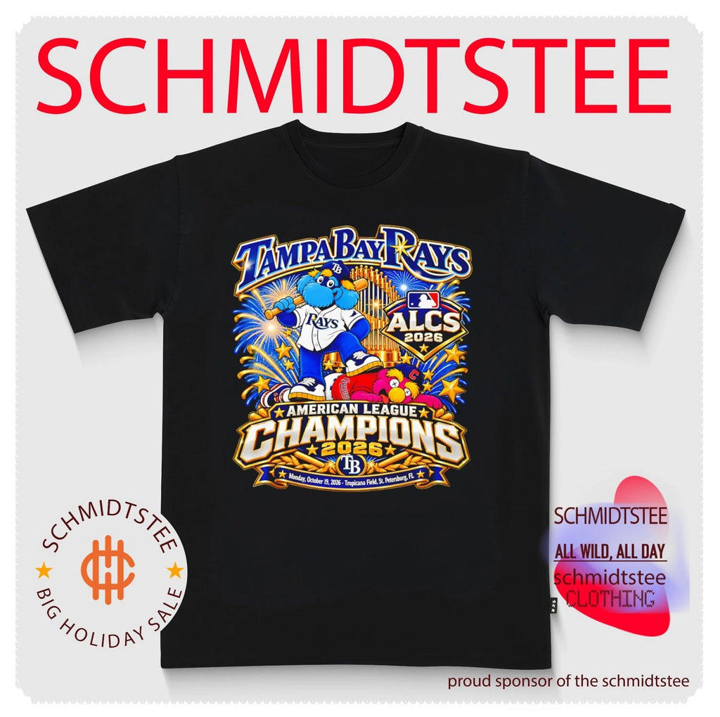 Tampa Bay Rays American League Champions 2026 mascot shirt