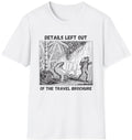 Travel Brochure T Shirt graphic tee White Size XL