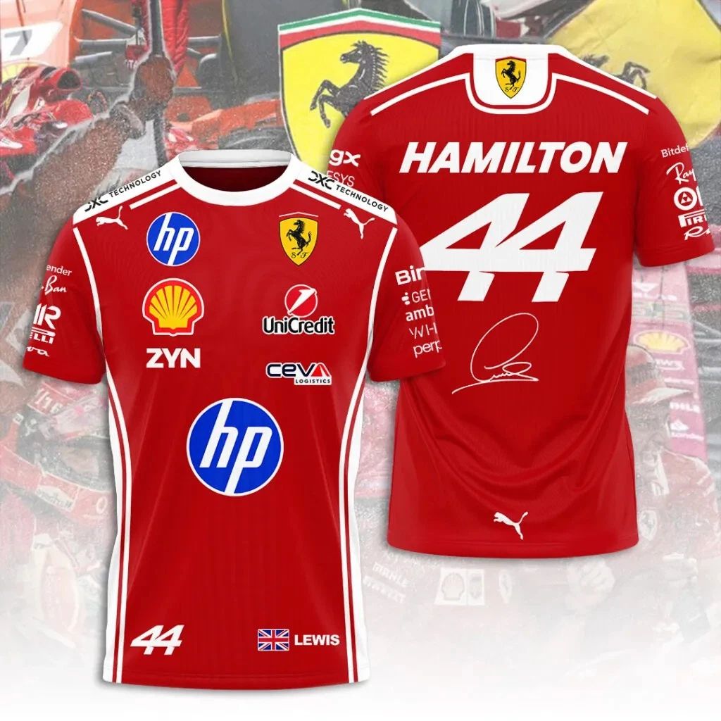 SF F1 Team x Lewis Hamilton 2026 Tshirt