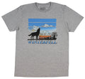Game of Thrones Shirt Men's Westeros Landscapes Adult Graphic T-Shirt