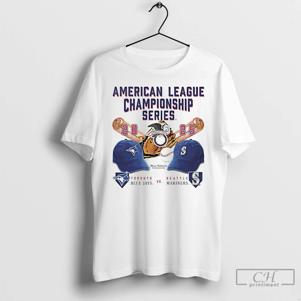 Classic American League Championship Series 2025 Toronto Blue Jays Vs Seattle Mariners T Shirts