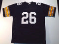 Custom Rod Woodson Black Mesh Football Jersey