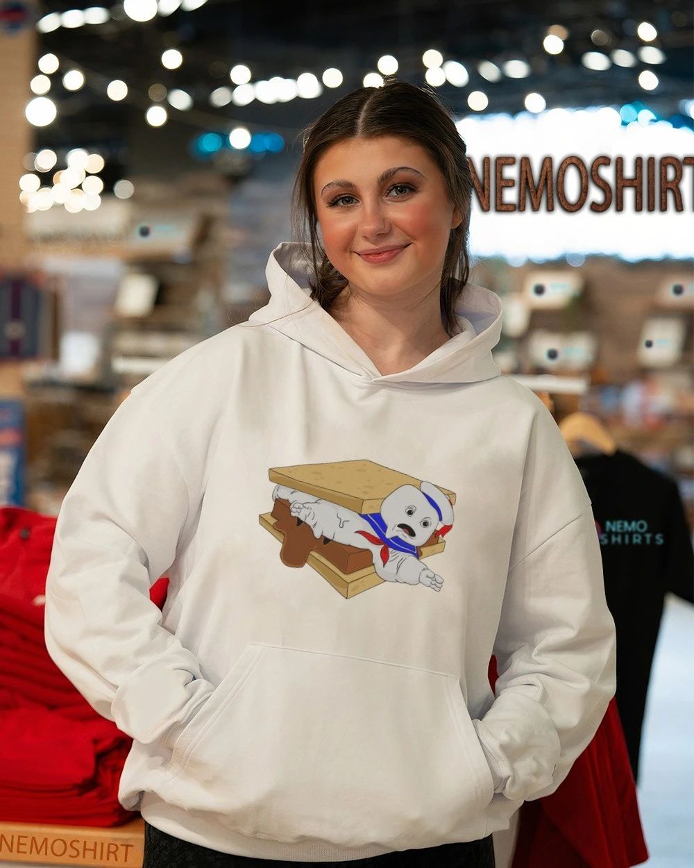 Stay Puft Marshmallow Man S’more Sandwich shirt