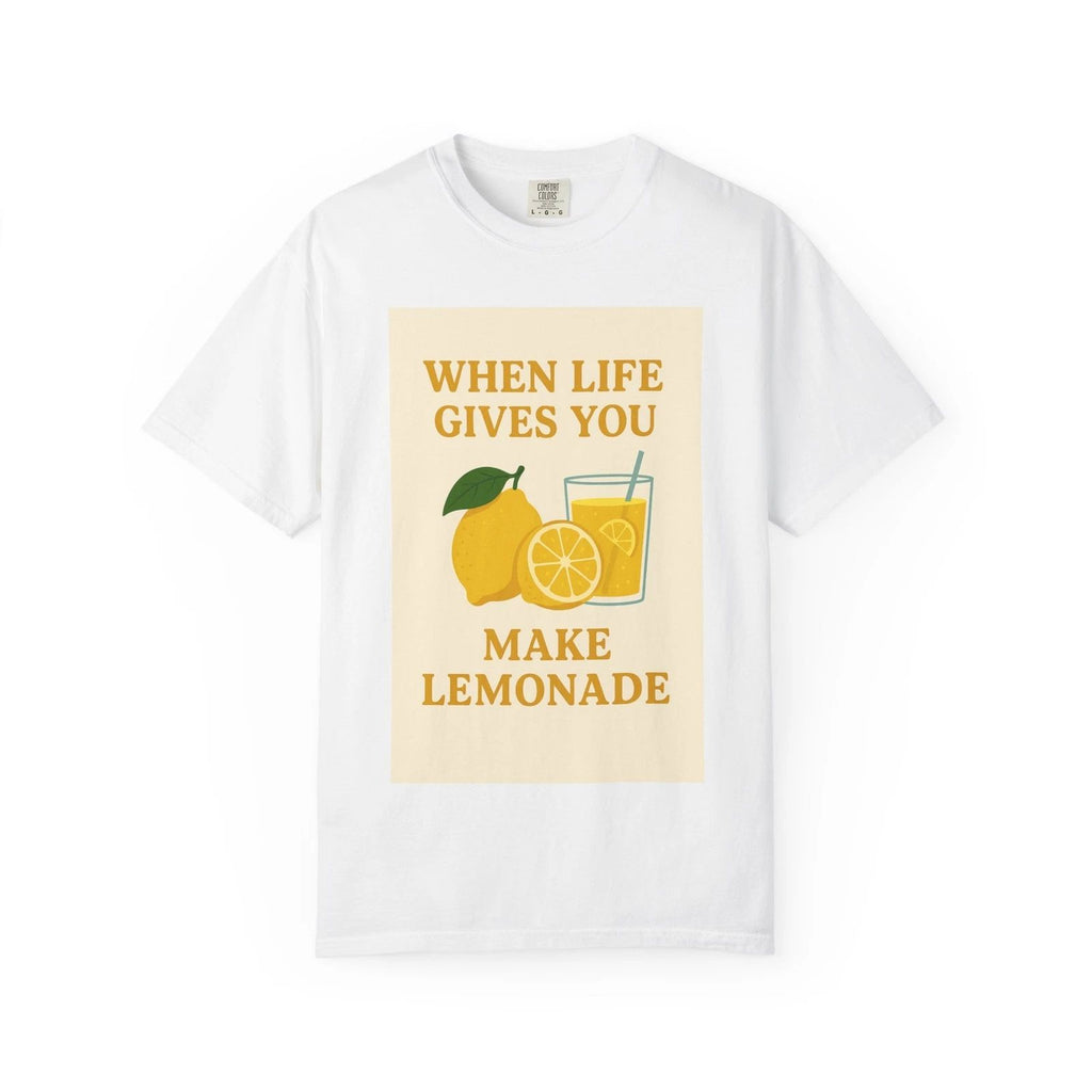 Make Lemonade Unisex T-Shirt, Motivational Tee, Summer Outfit, Gift for