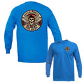 Biker Power Bikers Vintage Classic Custom Motorcycle Graphic Long Sleeve