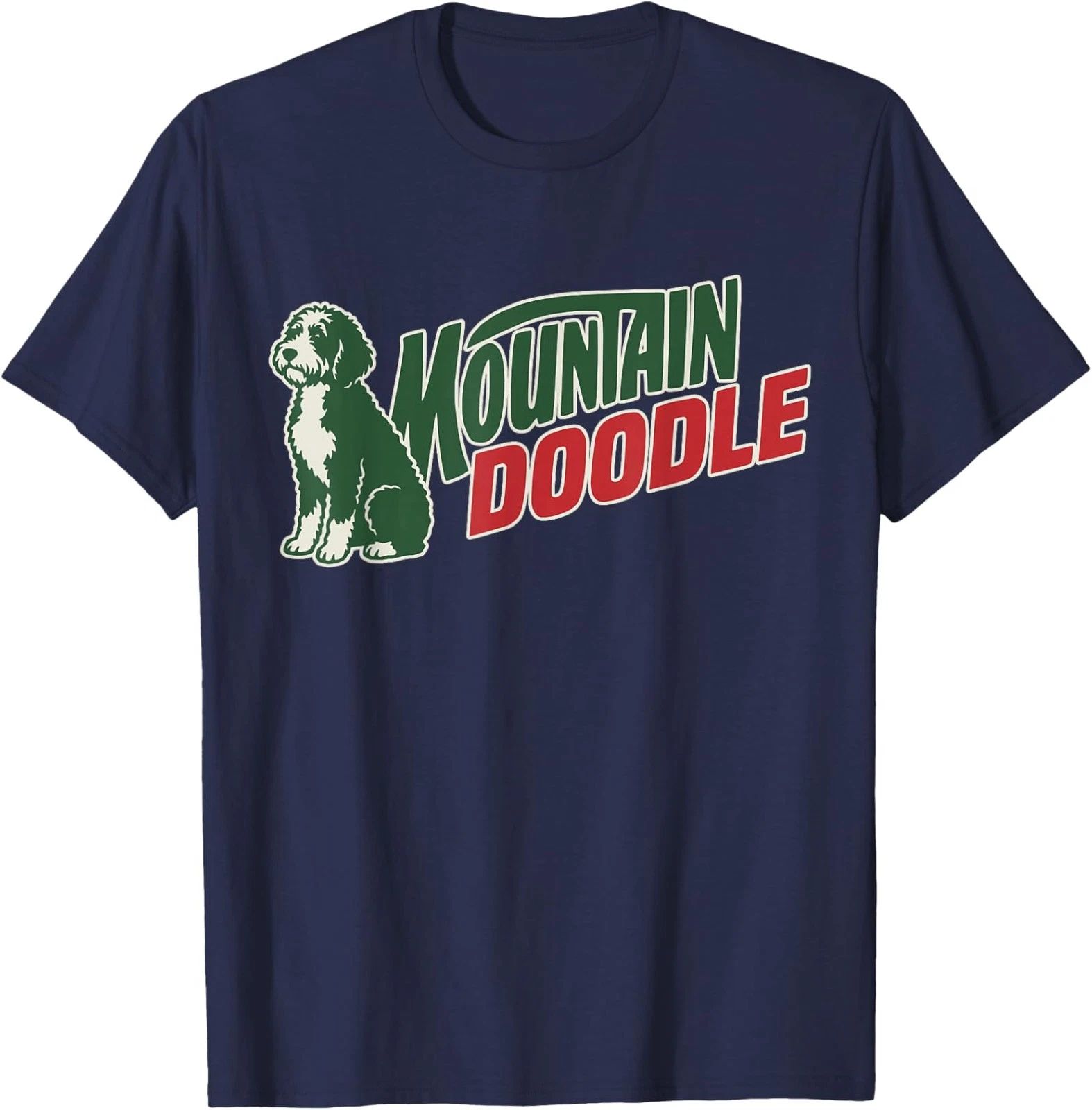 Mountain Doodle Dog Lovers Vintage Outdoor Hiking Unisex T-Shirt