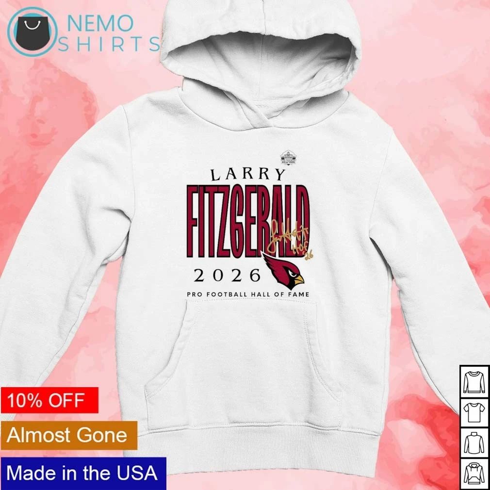 Larry Fitzgerald Cardinals Pro Football Hall of Fame Class of 2026 shirt