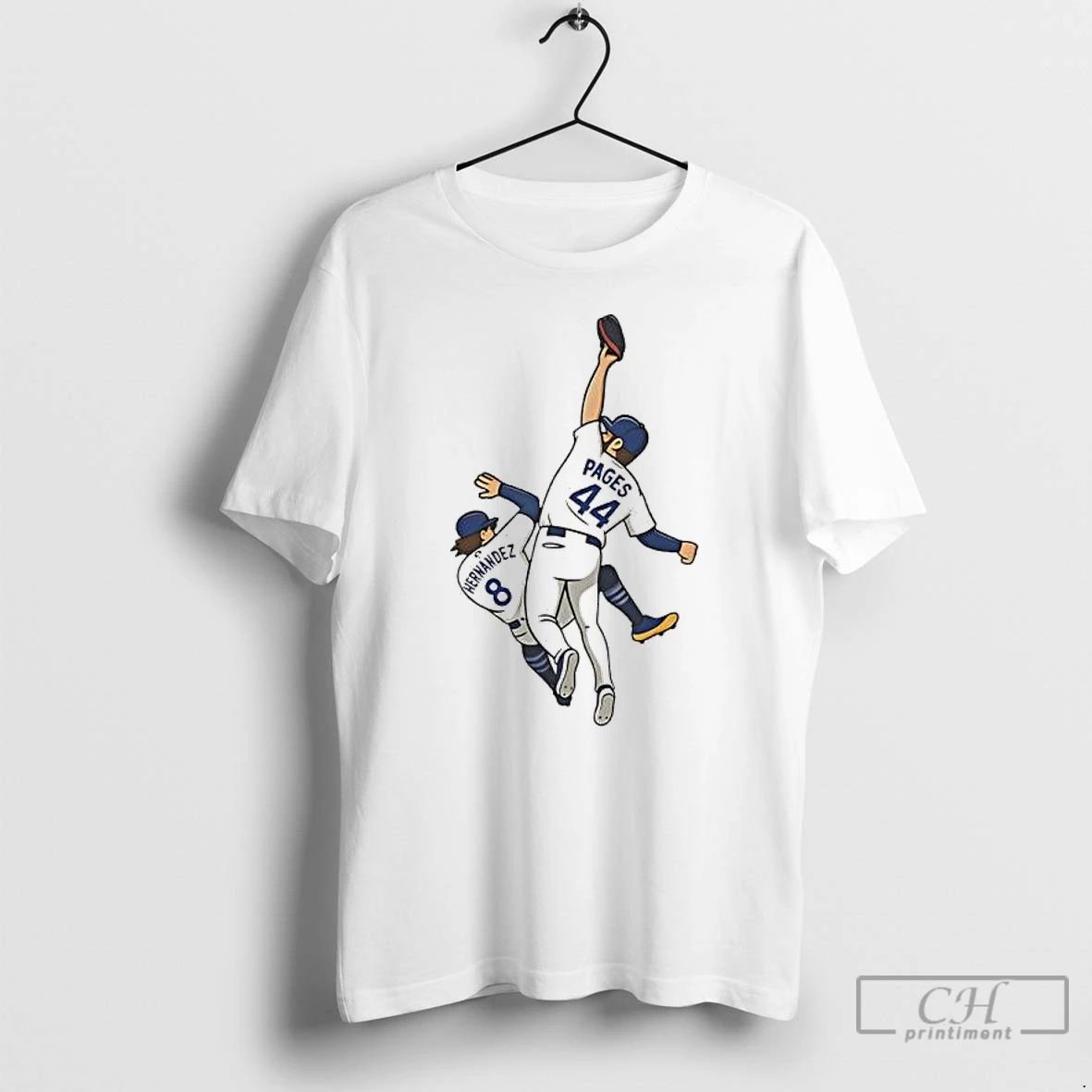 Premium Dodgers Andy Pages Kike Hernandez 9th Inning Catch World Series T Shirts