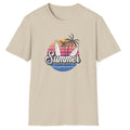 Summer Surf Club T-Shirt, Fun Sport Soft Activewear Tee, Unisex, Color Options