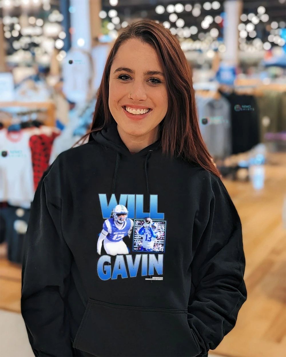 Will Gavin Indiana State University Defensive Back No 13 shirt