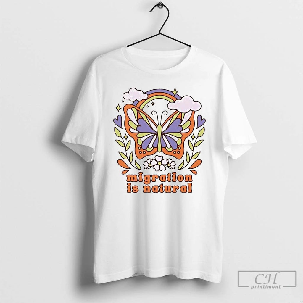 Classic Butterfly Migration Is Natural Ornaments T Shirts
