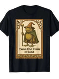 Men's Funny Wizard Frog Autism Consciousness T-shirt