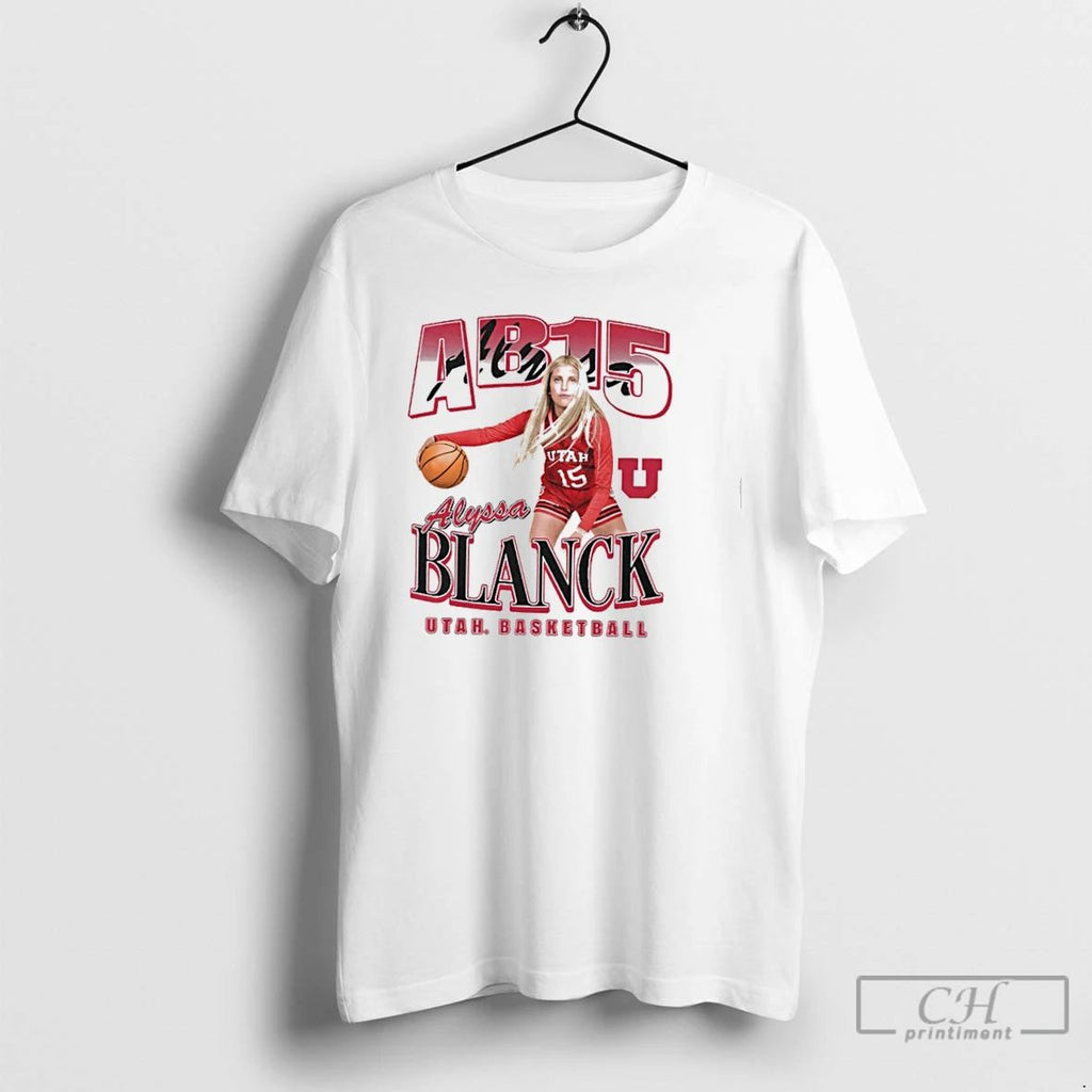 Premium Ab15 Alyssa Blanck Utah Utes Basketball T Shirts