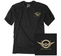 Factory Effex Gold Wing Badge T-Shirts Motorcycle ATV/UTV Street Bike Dirt Bike