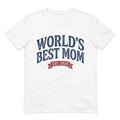 World's Best Mom Est 2024 T-Shirt New Mother Gift Retro Graphic Cotton Tee Top