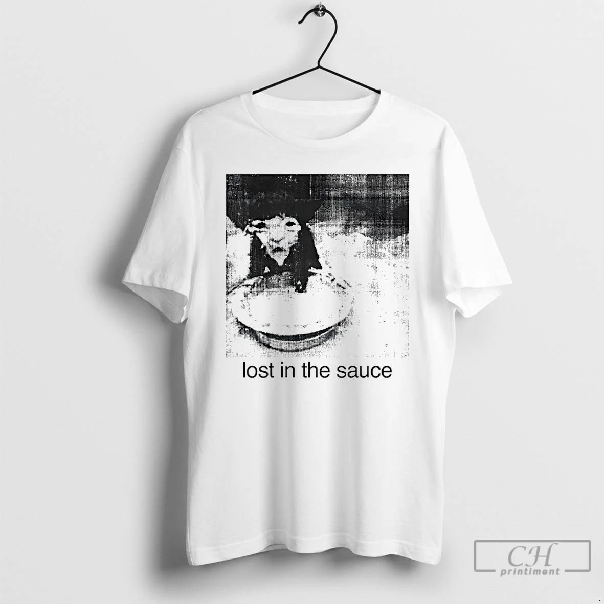 Classic Kitten Lost In The Sauce T Shirts Hoodie Longsleeve