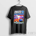 Classic 2025 Back To Back National League Los Angeles Dodgers Champions Skyline T Shirts