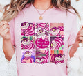 Funny Cheshire Cat We're All Mad Here T-Shirt, Alice in Wonderland Cat Shirt