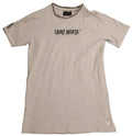 Saint Morta Men's Medium T-shirt Long Urban Style Street Wear White Short Sleeve