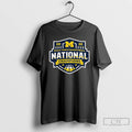 Premium Michigan Wolverines Mens Basketball National Champions Maize Logo 2026