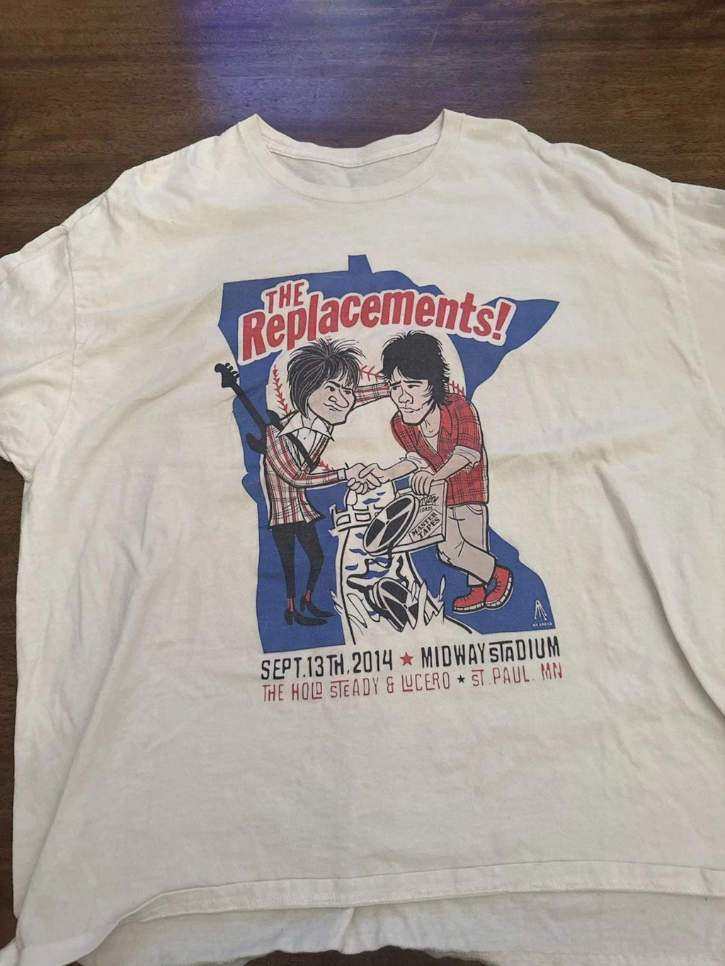 The Replacements Midway Stadium Concert Tour T-shirt All size S to 5XL GC4345