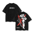 Maki Zenin Tee Washed – Jujutsu Kaisen Execution Culling Game Arc Vintage