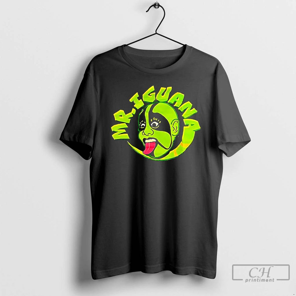 Classic Mr Iguana From Lucha Libre Aaa Worldwide Graphic T Shirts