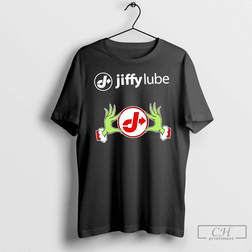Classic Jiffy Lube X Grinch Hands Merry Christmas T Shirts