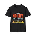 CPA Exam Motivation Tee - Perfect Study Companion for Aspiring Accountants