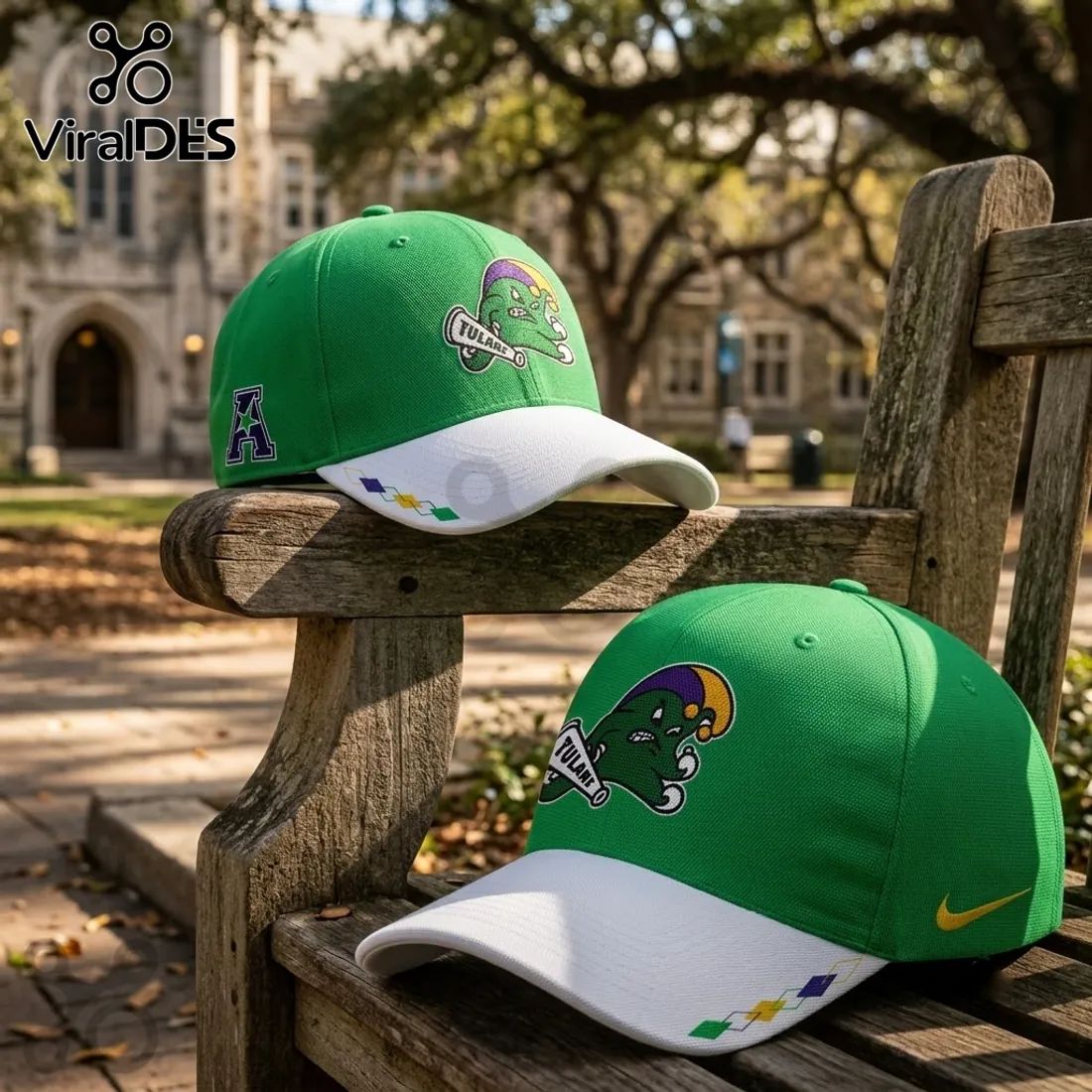 Tulane Green Wave 2026 City Edition Mardi Gras Hoodie