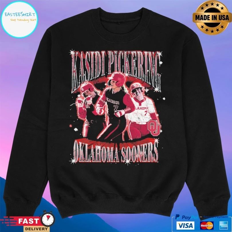 Kasidi Pickering Softball Oklahoma Sooners T-shirt