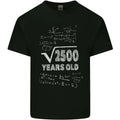 50th Birthday 50 Year Old Geek Funny Maths Mens Light Cotton T-Shirt