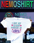 I Got My Claire Pierced Clit’s Claire’s Y2K mall humor shirt