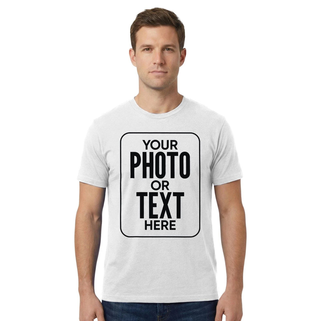 Personalised T-Shirt – Custom Name, Text & Logo | Men’s Organic Cotton Tee