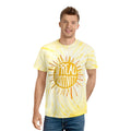 Spread Positivity Motivational Inspirational Sunshine Quote Tie-Dye Tee, Cyclone