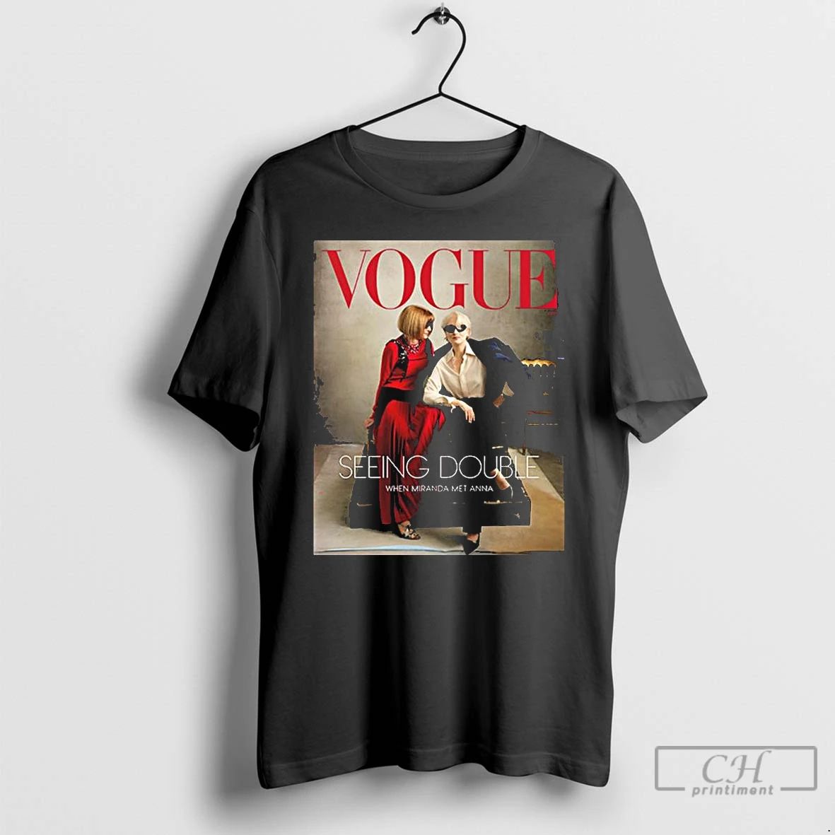 Premium Vogue Magazine 2026 Seeing Double When Miranda Met Anna