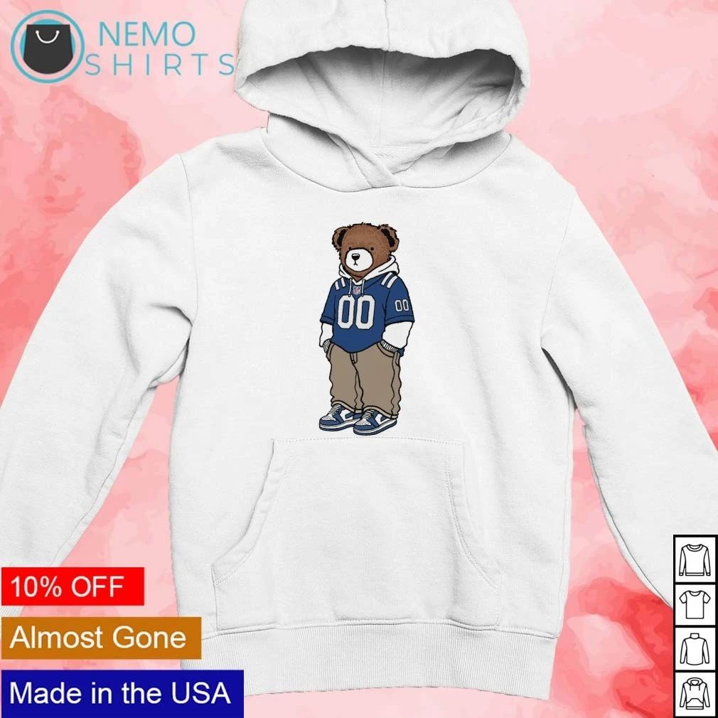 Indianapolis Colts Bear Mascot in Jersey shirt